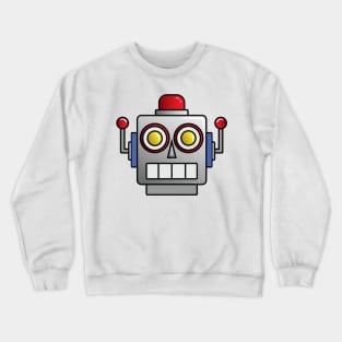 RPGBOT Robot Head Full Color Crewneck Sweatshirt